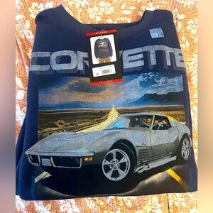 Men’s Navy Blue Graphic T-Shirt